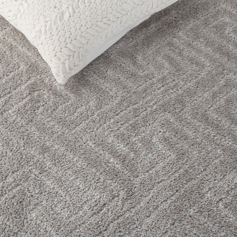 Tahoe Shag Performance Geometric Rug, Rectangle 5' x 7'