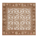 Hand Knotted Wool Floral Area Rug