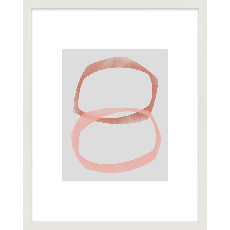 Link 2 Painting by Jacques Pilon, White, 20" H x 16" W