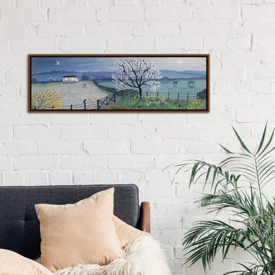 " Spring Moon " by Jo Grundy Painting Print
