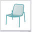 Chaises d'extérieur empilables KINCAID avec structure en fer thermolaqué durable et sièges en filet pour les patios modernes-129604698