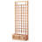 Ardoin 32w x 11d x 12h Planter Box with Trellis Privacy Screen Set