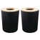 iDesign Small Round Bathroom Trash Can - Ideal for Primary and Guest Bathroom or Home Office