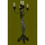 Figurine de sculpture en bronze signée Moreau