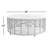 Dochi Round Wicker Outdoor Coffee Table , 38'' in. W 38'' in. D-596145153