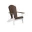 Berlin Gardens Comfo Back Regular Top With White Base Adirondack Chair-1653075737