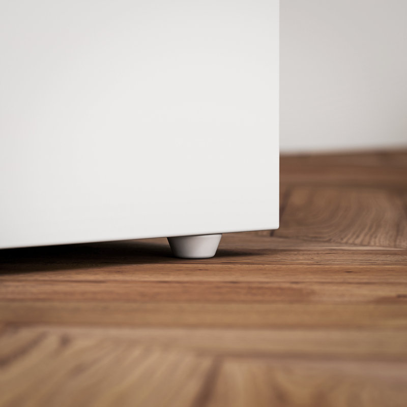 Computer Desk, White, White