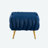 Misheel Velvet Barrel Chair with Ottoman-613010296