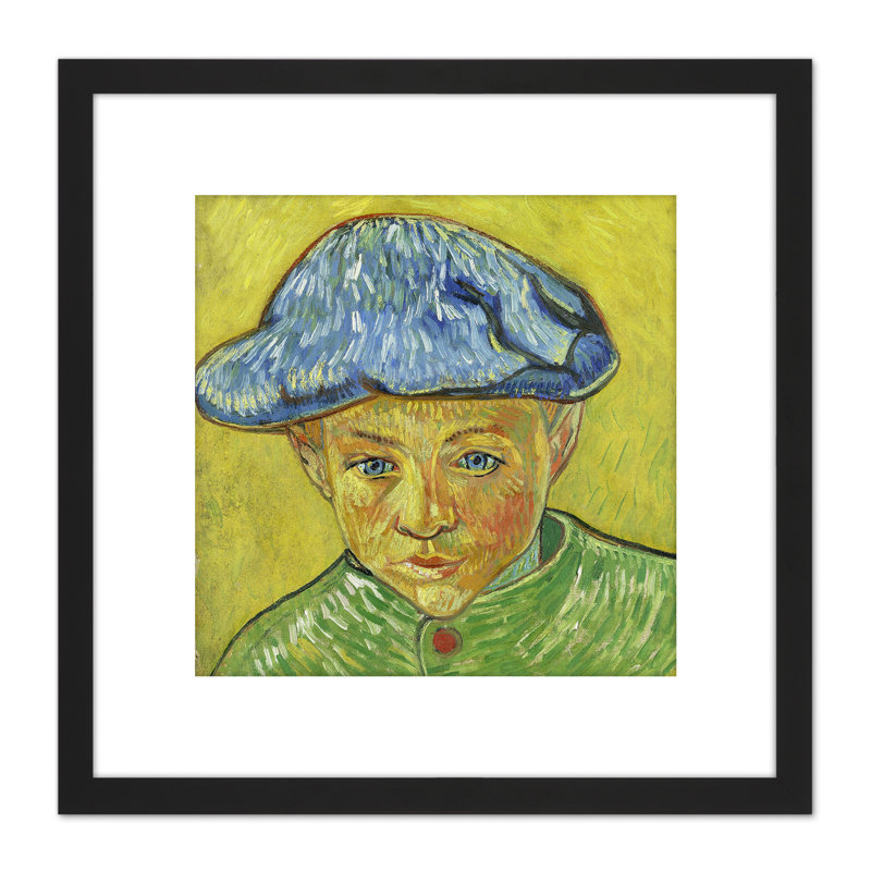 Van Gogh Portrait Camille Roulin by Vincent Van Gogh - Single Picture Frame Painting