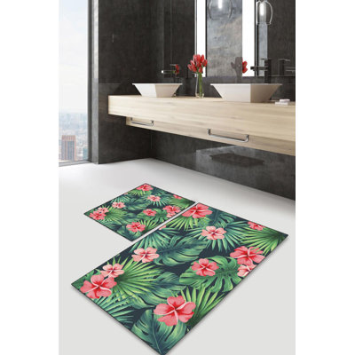 Ensemble de tapis de bain 2 pièces Bloodworth