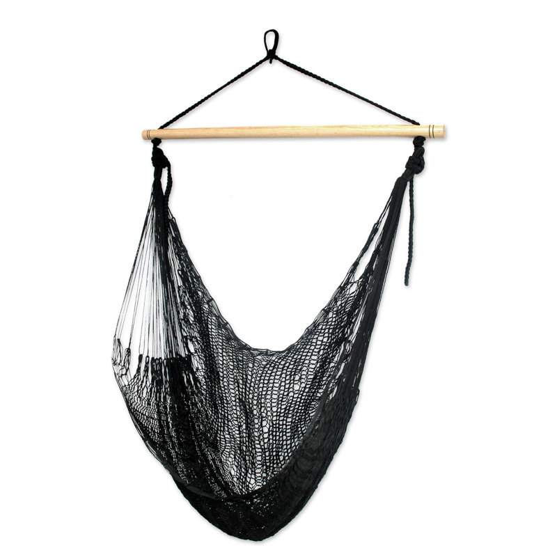 Balancelle pour hamac avec accoudoirs en métal tissé à la main Cadenza