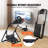 Inbox Zero Adjustable Wheel Stand Game Chair