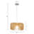 Arba 1 - Light Beige Lantern Pendant
