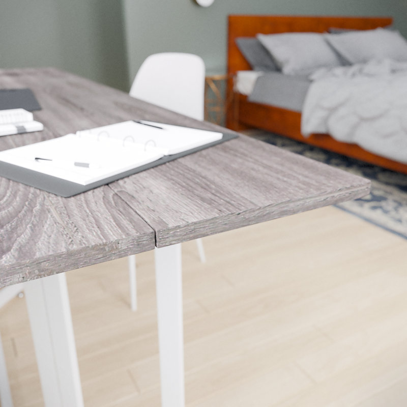 Adams Extendable Dining Table, White