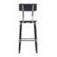 Ensemble de 4 tabourets de bar en bois de style industriel et industriel de qualité commerciale Lazro-951626446-1048310765