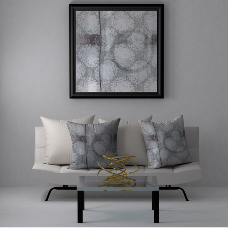 Housse d’oreiller carrée enrichissante et insert, 18 po x 18 po