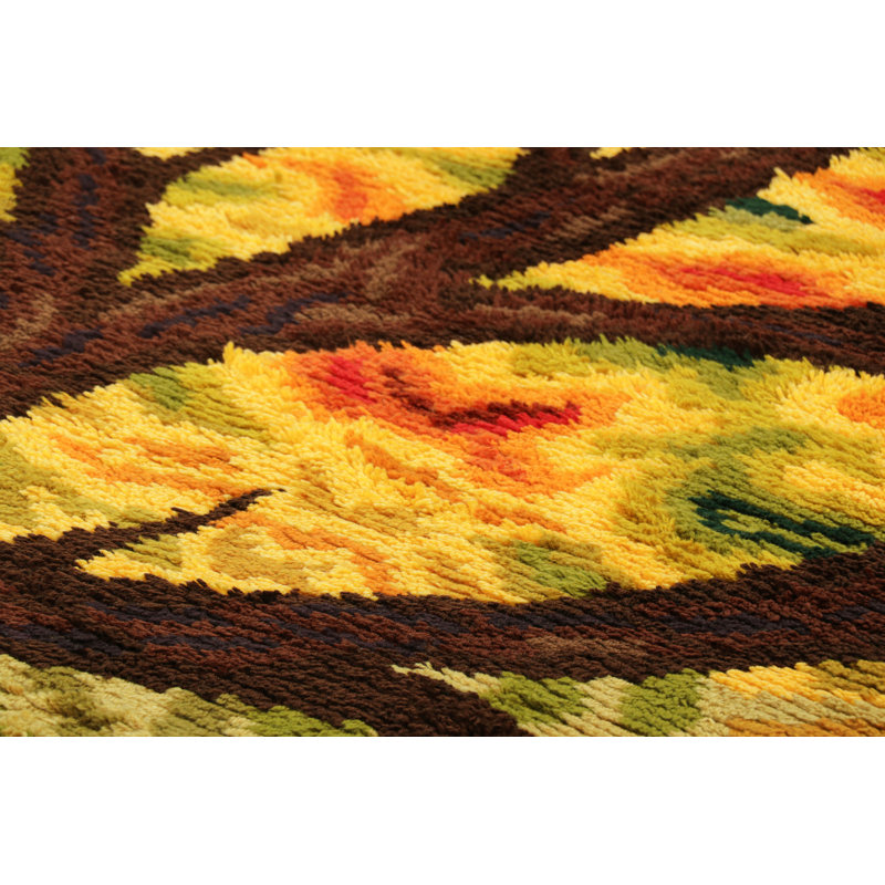 One-of-a-Kind 4’7x6’7 Hand Knotted Area Rug