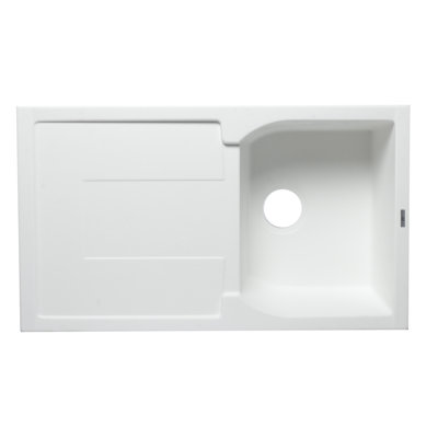 Évier de cuisine en granite 34 po x l 19 po