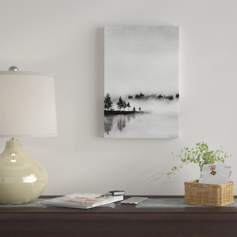 « réflexions », impression sur toile, H 18 po x l 12 po x P 1,5 po