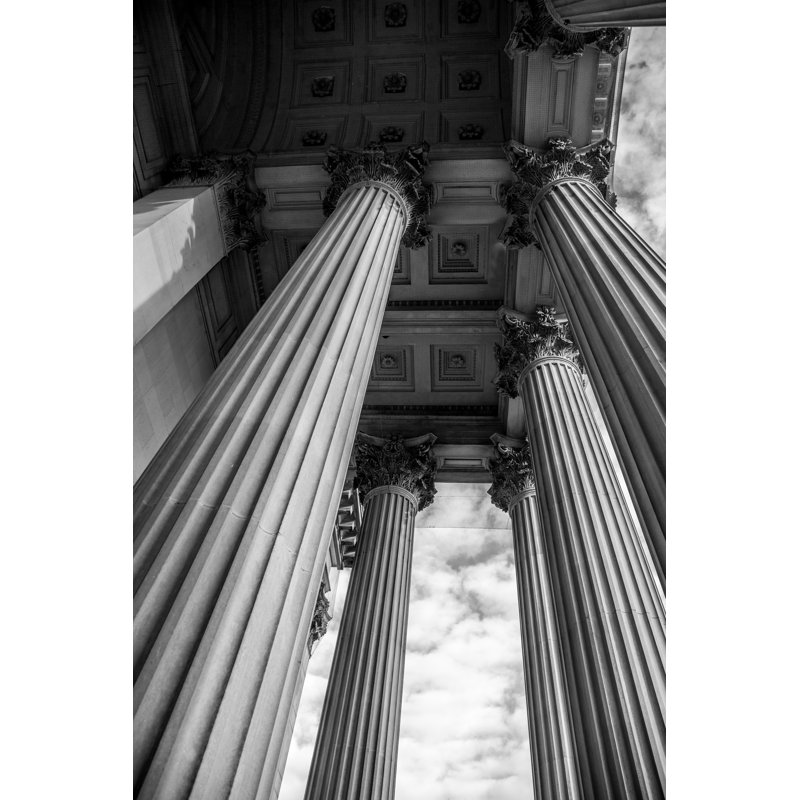 " Row Of Columns " by Circle Creative Studio, 18" H x 12" W