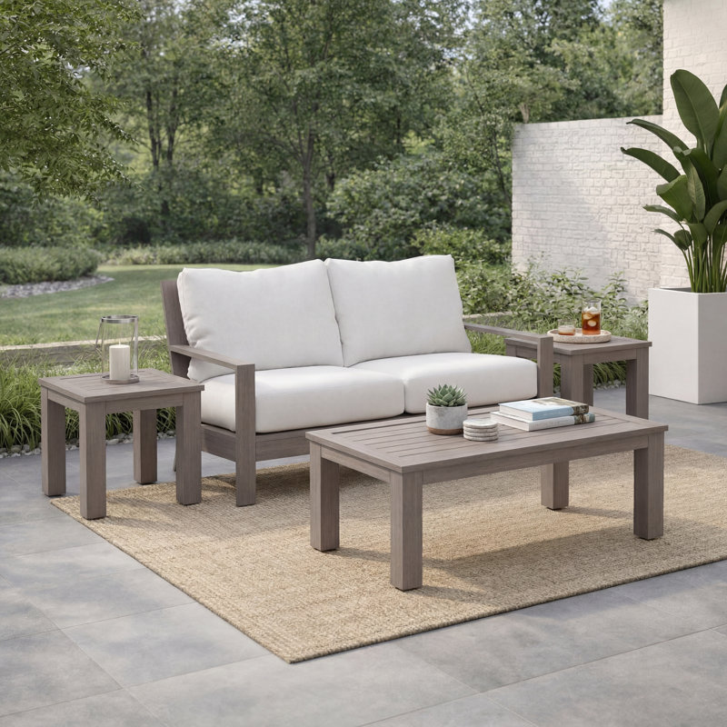 Laguna Outdoor 2 - Seat Loveseat, Canvas Granite Sunbrella®