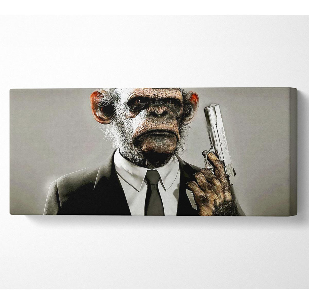 Monkey Business - Kunstdrucke auf Leinwand - Wrapped Canvas