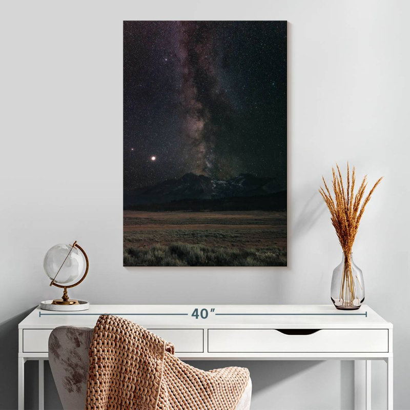 Oberle Milky Way In Sawtooth Mountains, 30" H x 20" W