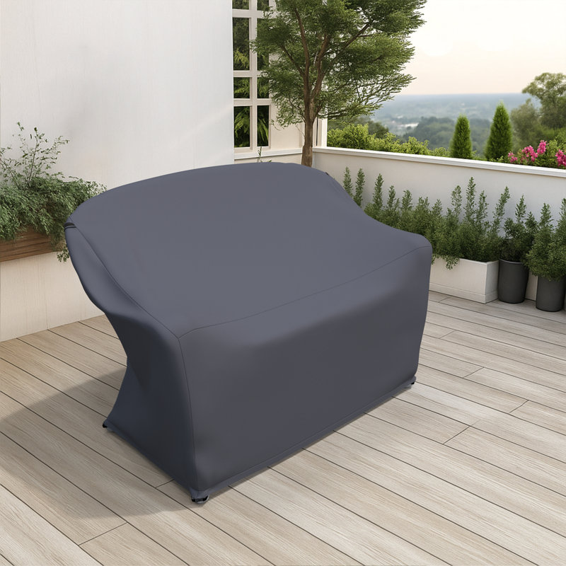 Armbruster 52'' Wide Straight Wicker Loveseat Cover