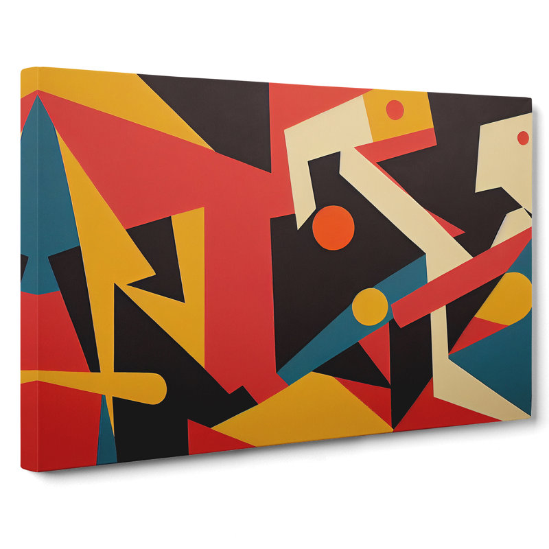 Suprematism Modern Art Vol.6 Abstract - Wrapped Canvas, 40cm H x 60cm W x 3cm D
