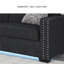 Table d'appoint avec haut-parleur Carina