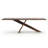Brown Rectangular Solid Wood Dining Table-1430185728