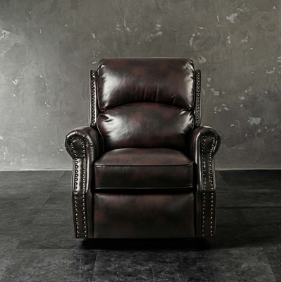 Fauteuil de massage chauffant en cuir