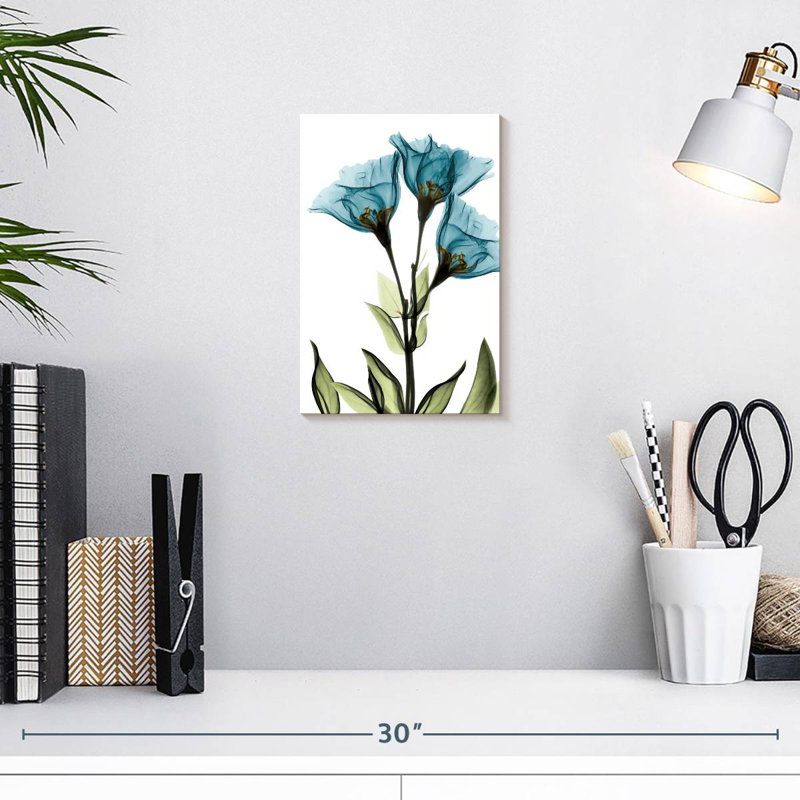 Harnek Gentian, 12" H x 8" W