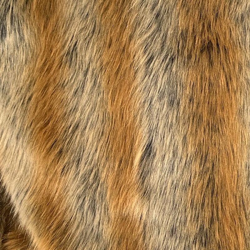 Animal Print Reversible Throw Pillow, 18" x 18", Animal Print, Brown/Gold