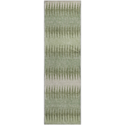 Premium Machine Washable Prisco Aloe Rug