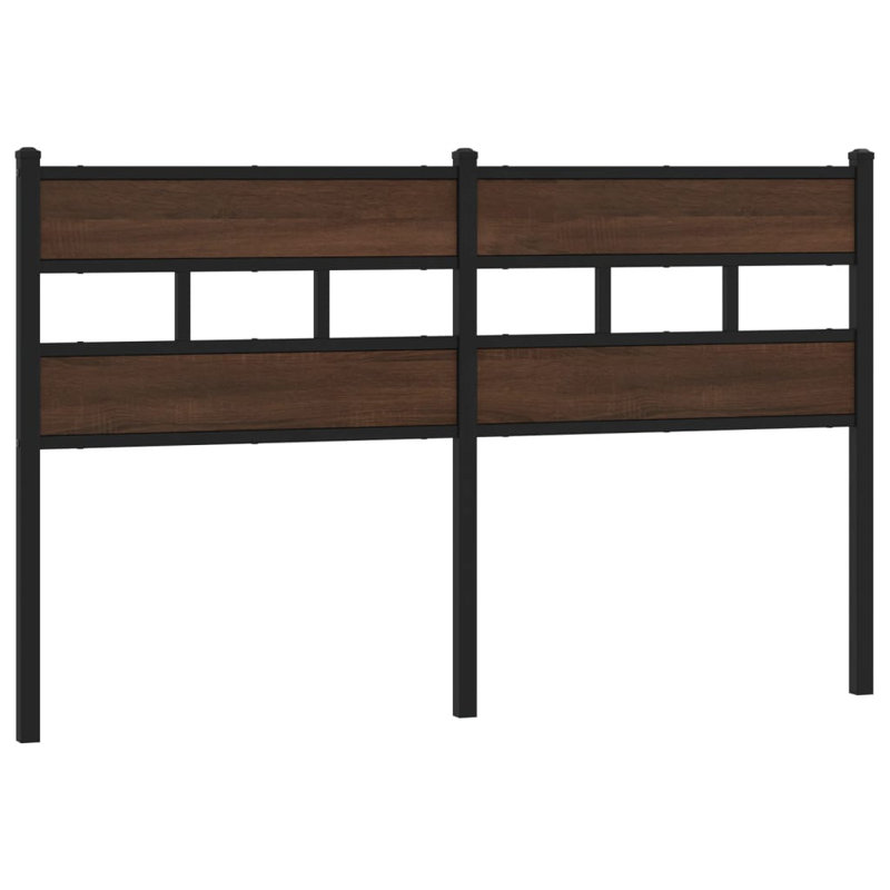 Alayha Headboard, Brown Oak, 91.5cm H x 142cm W