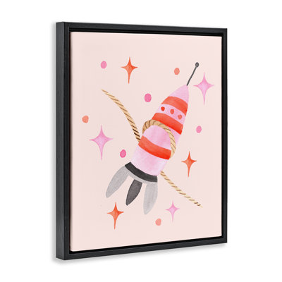 Spaceship with Lasso Floating Frame, design by Nina Jacobs