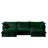 Slipcovered U Shape Sectional Deep Seat Sofa, Comfy Cloud Couch With Modular Design And Removable Covers For Living Room-1837909441