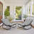 Nola Patio Outdoor Lounge Chair Rocking Chair With Ottoman (Set of 2)-1073569280-1073569287