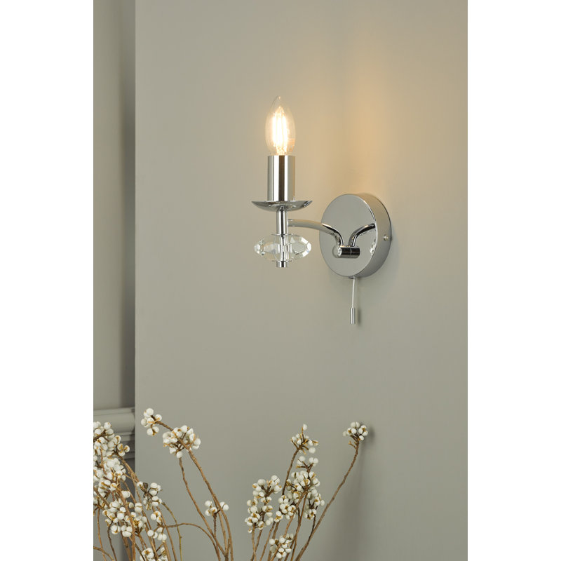 Azure Candle Wall Light
