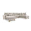 Scandic Lagom 8 Seater Sofa Bed-2087529187-2087529212