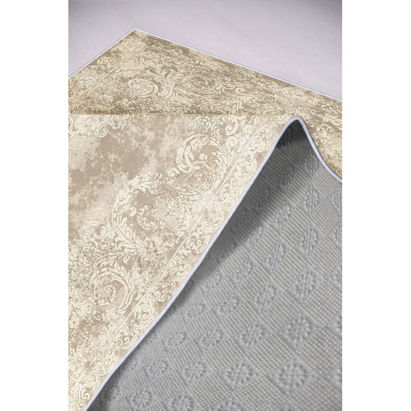 Eco-Friendly Hall Carpet, 100% Polyester, 31.5 x 59.1 inches | 650 g/m², 0.16 in Pile Height | Antibacterial, Non-Slip PVC Dot Underside | Machine Washable, Brown Color | Perfect for Entryways & Living Spaces