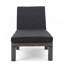 Chaise longue en osier polyvalente pour une détente toutes saisons