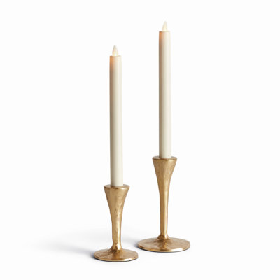 NOAH TAPER HOLDERS, SET OF 2