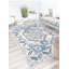 Tapis bleu Freya Farmhouse Misty-1220247027