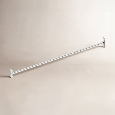 Tringle droite 60 "pour rideau de douche
