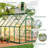 Garvee 8x10 FT Outdoor Greenhouse, Polycarbonate Greenhouse with Roof Vent and Ground Nails, Aluminum Large Walk-in Green House w/ Lockable Push Door for Outside Garden Backyard (Green, 6x11 FT)-120844732