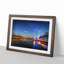 The London Eye & Thames River in Abstract - Picture Frame Painting Print on MDF-55737784-55737783