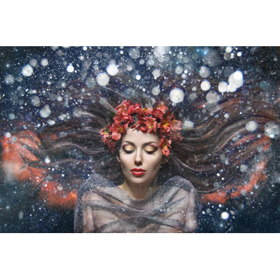 Beautiful Girl - Wrapped Canvas Print