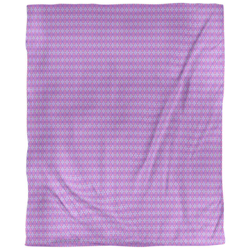 Housse de couette Katelyn Elizabeth, Housse de couette pour lit simple, Mauve / Rose
